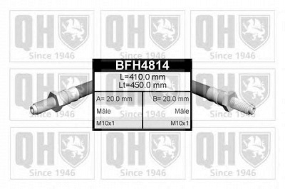 QUINTON HAZELL bfh4814 -  Тормозной шланг
